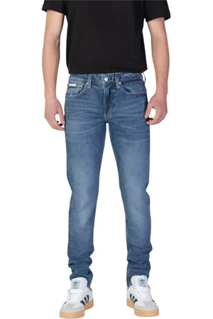 Calvin Klein Hombre, Vaqueros, Azul, Talla: W32 L32
