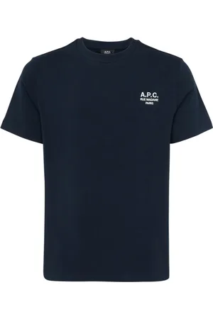 A.P.C. Hombre, Camisetas, Azul, Talla: L