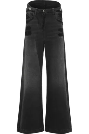 The Attico Mujer, Vaqueros, Negro, Talla: W26