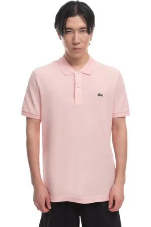 Lacoste Hombre, Camisetas, Rosa, Talla: M