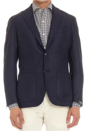 BARBA Hombre, Trajes, Azul, Talla: L