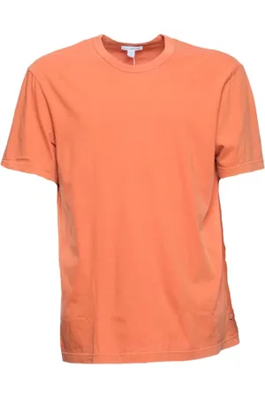 James Perse Hombre, Camisetas, Naranja, Talla: S