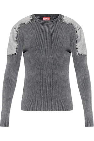 Diesel Hombre, Jerseys, Gris, Talla: XL