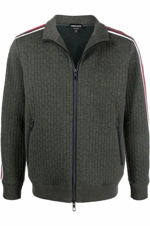 Giorgio Armani Hombre, Sudaderas, Verde, Talla: L