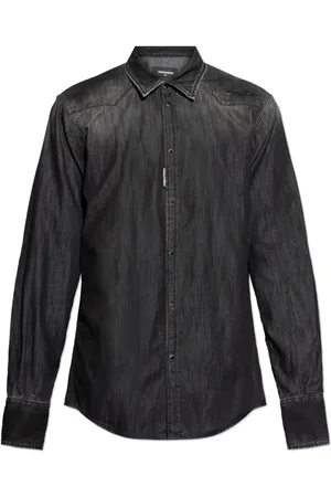Dsquared2 Hombre, Camisas, Negro, Talla: M