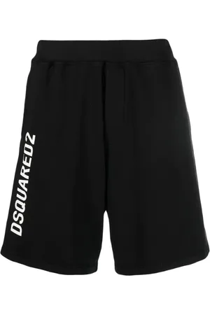 Dsquared2 Hombre, Pantalones cortos, Negro, Talla: M