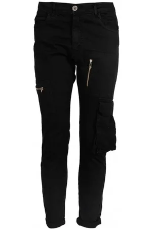 LA HAINE INSIDE US Hombre, Vaqueros, Negro, Talla: M
