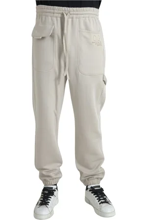 Dolce & Gabbana Hombre, Pantalones, Blanco, Talla: M