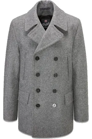 Gloverall Hombre, Abrigos, Gris, Talla: S