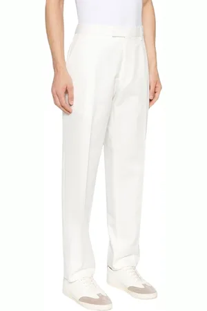 Ermenegildo Zegna Hombre, Pantalones, Blanco, Talla: L