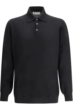 Brunello Cucinelli Hombre, Camisetas, Negro, Talla: S