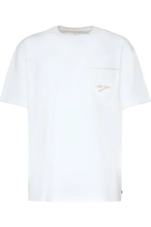 ELEVENTY Hombre, Camisetas, Blanco, Talla: S