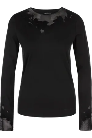 Marc Cain Mujer, Camisetas, Negro, Talla: S