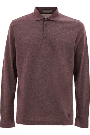 corneliani Hombre, Camisetas, Púrpura, Talla: L