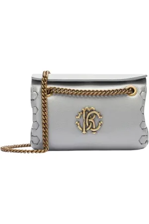 Roberto Cavalli Mujer, Bolsos, Gris, Talla: ONE Size