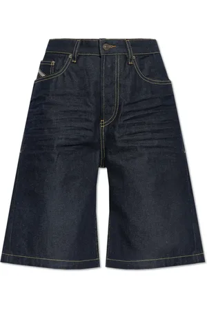 Diesel Mujer, Pantalones cortos, Azul, Talla: W24