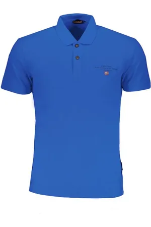 Napapijri Hombre, Camisetas, Azul, Talla: M