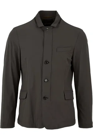 MOORER Hombre, Chaquetas, Gris, Talla: XL