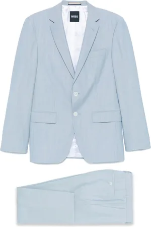 HUGO BOSS Hombre, Trajes, Azul, Talla: L