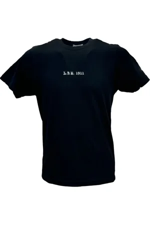 L.B.M. 1911 Hombre, Camisetas, Negro, Talla: M
