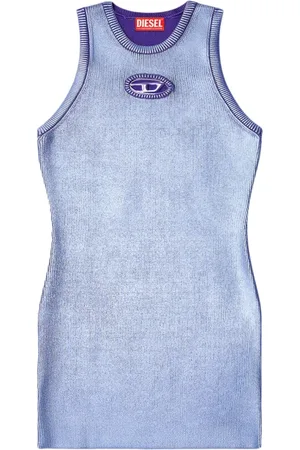 Diesel Mujer, Vestidos, Púrpura, Talla: S