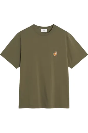 Maison Kitsuné Hombre, Camisetas, Verde, Talla: S
