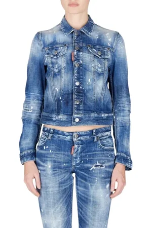 Dsquared2 Mujer, Chaquetas, Azul, Talla: S