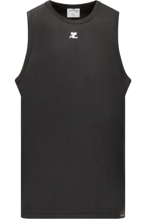 Courrèges Hombre, Camisetas, Negro, Talla: L