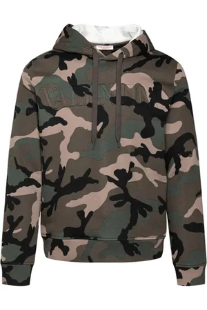 VALENTINO Hombre, Sudaderas, Verde, Talla: M