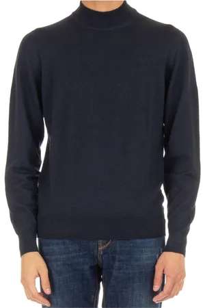 DRUMOHR Hombre, Jerseys, Azul, Talla: L