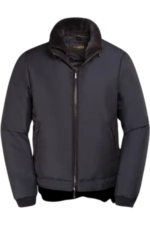 MOORER Hombre, Chaquetas, Azul, Talla: 5XL
