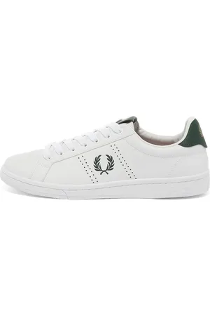 Fred Perry Hombre, Zapatos, Blanco, Talla: 40 EU