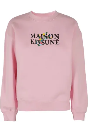 Maison Kitsuné Mujer, Sudaderas, Rosa, Talla: L