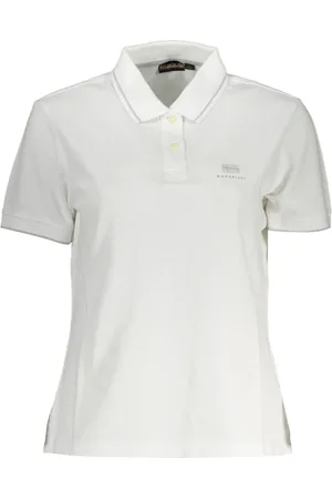 Napapijri Hombre, Camisetas, Blanco, Talla: S