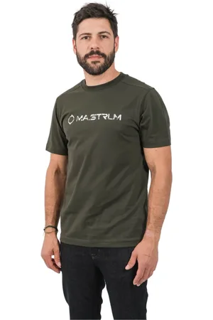 MA.STRUM Hombre, Camisetas, Verde, Talla: L