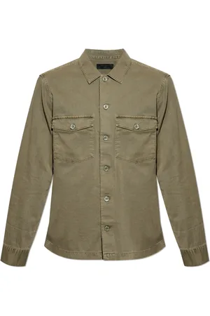 AllSaints Hombre, Camisas, Verde, Talla: XS