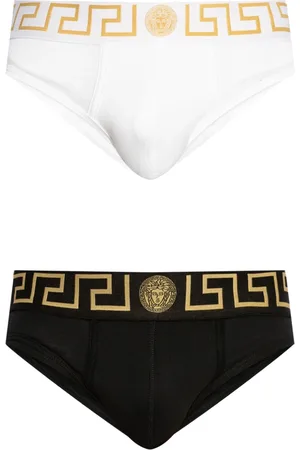 VERSACE Hombre, Ropa interior, Negro, Talla: XL