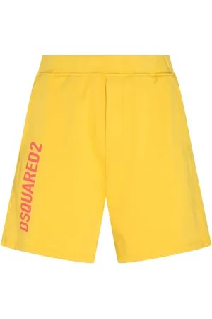 Dsquared2 Hombre, Pantalones cortos, Amarillo, Talla: XL