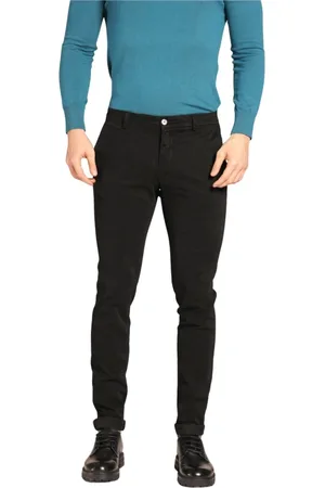 Masons Hombre, Pantalones, Negro, Talla: 2XL