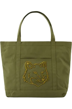 Maison Kitsuné Mujer, Bolsos, Verde, Talla: ONE Size
