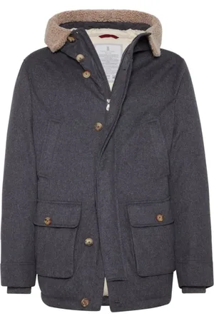 Brunello Cucinelli Hombre, Chaquetas, Azul, Talla: L