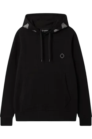 MA.STRUM Hombre, Sudaderas, Negro, Talla: M