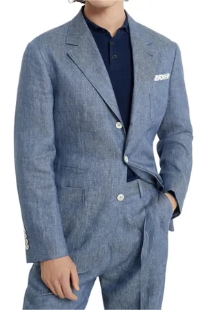 Brunello Cucinelli Hombre, Chaquetas, Azul, Talla: M