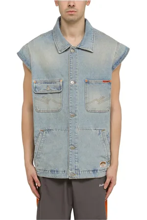 MARTINE ROSE Hombre, Chaquetas, Azul, Talla: S