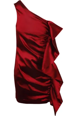 P.A.R.O.S.H. Mujer, Vestidos, Rojo, Talla: S