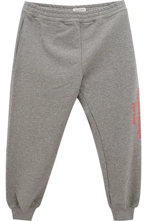 Alexander McQueen Mujer, Pantalones, Gris, Talla: S