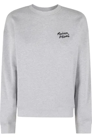 Maison Kitsuné Mujer, Sudaderas, Gris, Talla: S