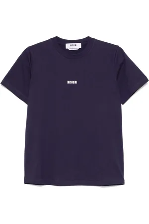 Msgm Mujer, Camisetas, Azul, Talla: L