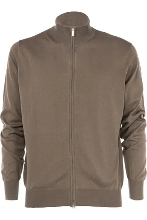 CASHMERE COMPANY Hombre, Sudaderas, Gris, Talla: L