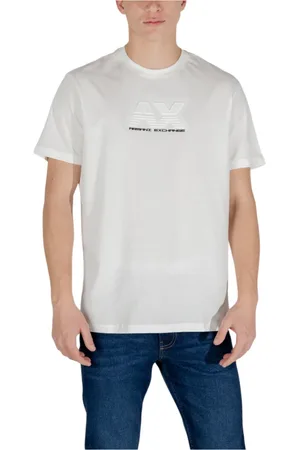 Armani Exchange Hombre, Camisetas, Blanco, Talla: L